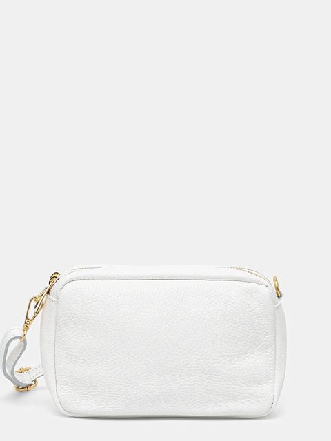 Answear.LAB torebka skórzana kolor biały