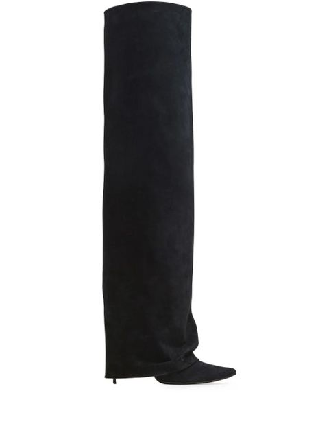 Balmain Ariel 120mm pointed-toe boots - Black - zdjęcie produktu nr 1