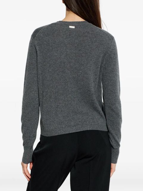 Ferragamo button-up cashmere cardigan - Grey