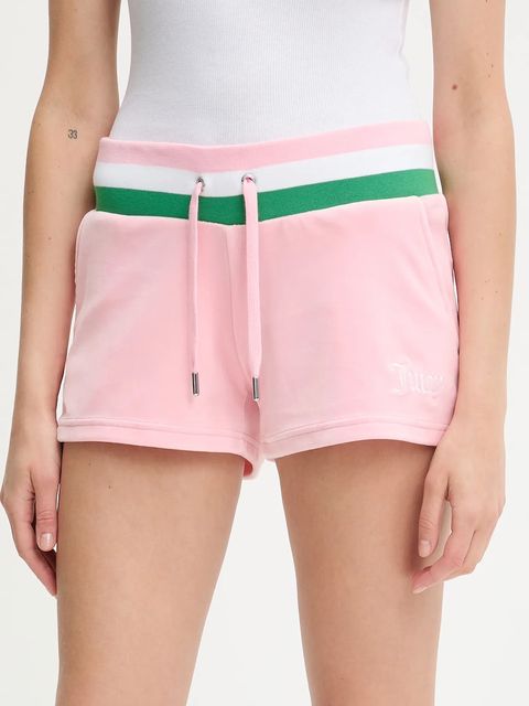 Juicy Couture szorty VELOUR STRIPE BOOTY SHORT - zdjęcie produktu nr 1
