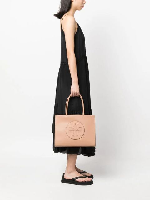 Tory Burch Camel synthetic leather Ella Bio small shopping bag - Neutrals - zdjęcie produktu nr 2