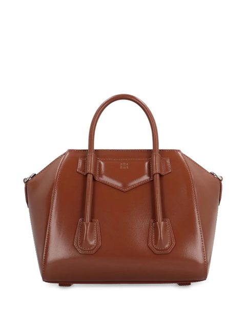 Givenchy mini Antigona Lock tote bag - Brown