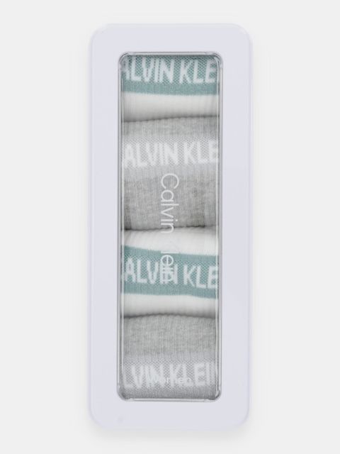 Calvin Klein Jeans skarpetki 4-pack kolor szary 701235385