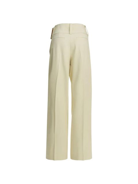 Max Mara belt-loops trousers - White - zdjęcie produktu nr 2