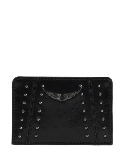 Zadig&Voltaire studded card holder - Black - zdjęcie produktu nr 1