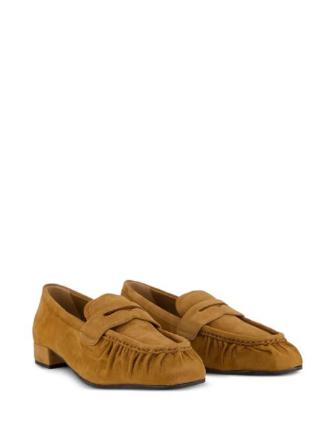 Prada suede loafers - Brown