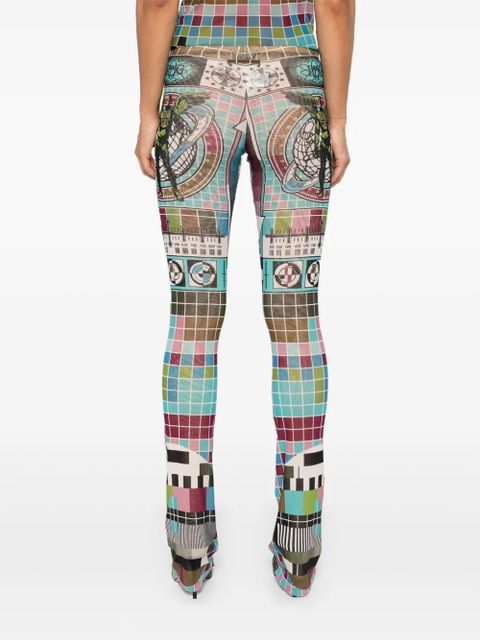 Jean Paul Gaultier Mire palazzo trousers - Blue