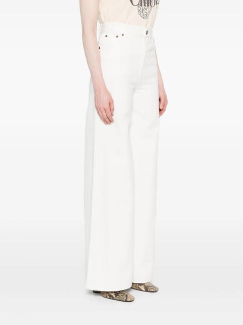 Chloé cotton pants - White