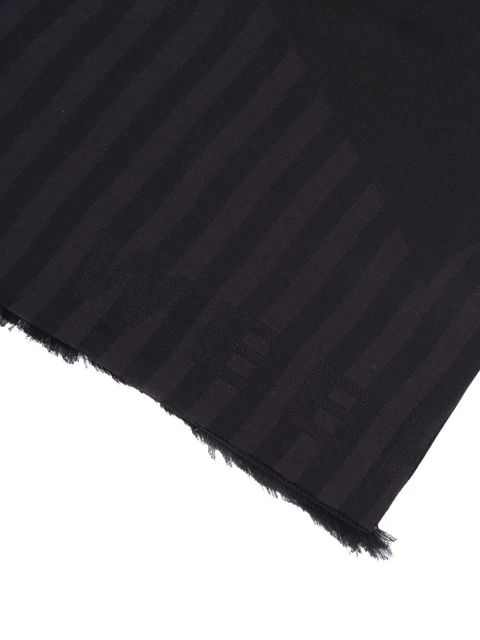 Weekend Max Mara Luglio scarf - Black - zdjęcie produktu nr 2