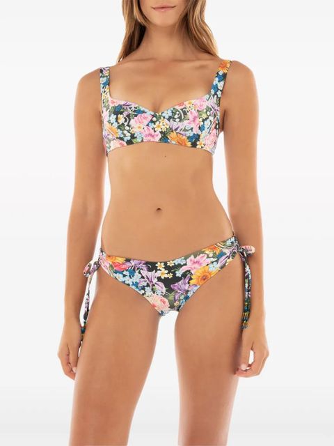 Agua By Agua Bendita Balena bikini top - Black