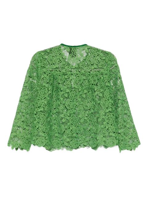Anna Sui crochet jacket - Green - zdjęcie produktu nr 2