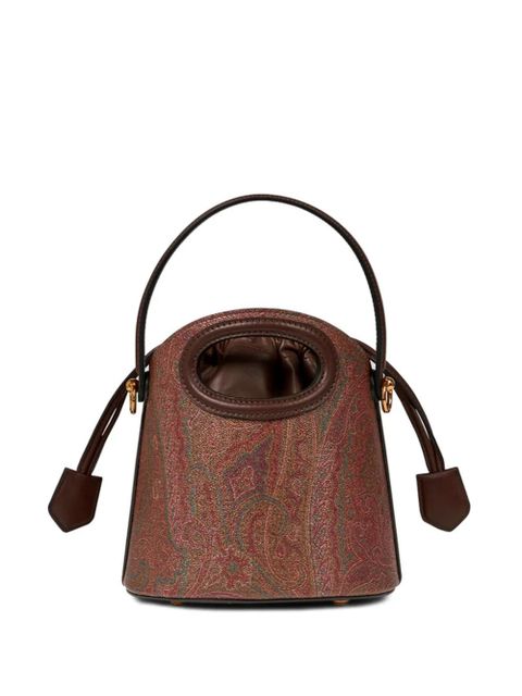ETRO small Saturno paisley-print crossbody bag - Brown - zdjęcie produktu nr 2