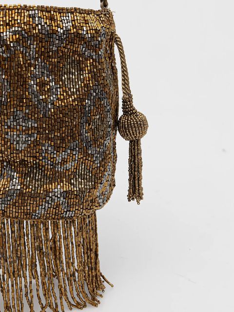 Hoss Intropia torebka kolor złoty 2052026