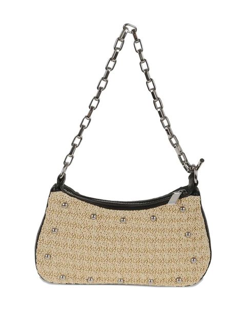 Alexander McQueen stud-embellished shoulder bag - Neutrals - zdjęcie produktu nr 2