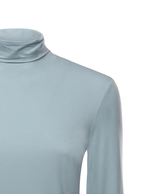 Sportmax turtleneck long-sleeve top - Blue