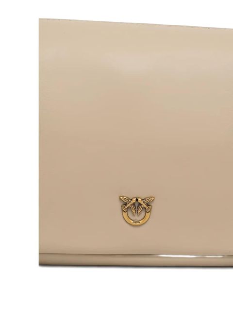 PINKO medium Horizontal Bag logo shoulder bag - Neutrals