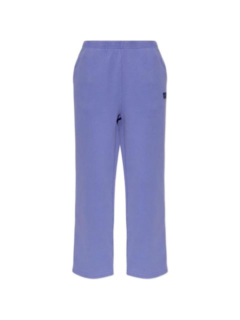 American Vintage logo track pants - Purple