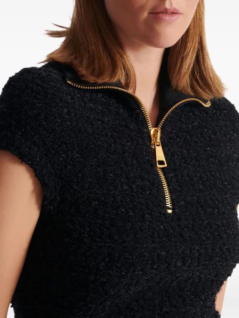 Balmain tweed top - Black