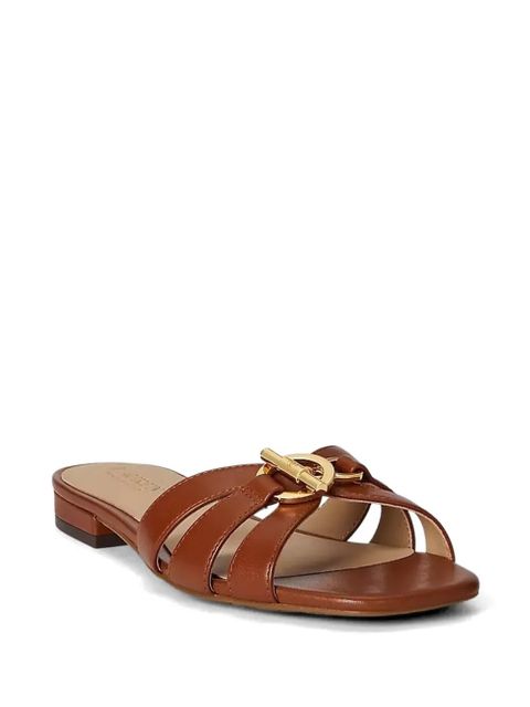 Lauren Ralph Lauren Blaike strap sandals - Brown - zdjęcie produktu nr 1