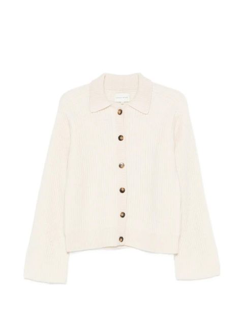 LouLou de Saison Sileta collared cardigan - Neutrals - zdjęcie produktu nr 1