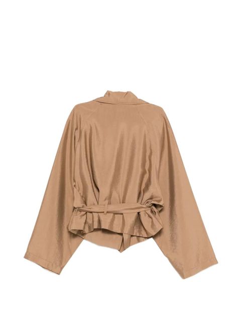 Alysi belted jacket - Brown - zdjęcie produktu nr 2