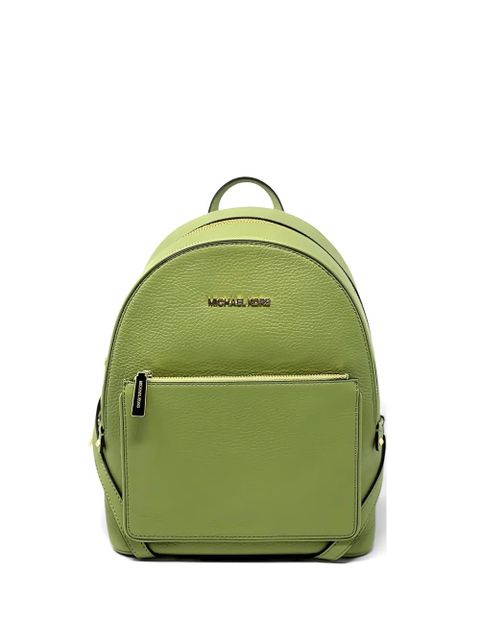 Michael Kors Adina grained leather backpack - Green - zdjęcie produktu nr 1