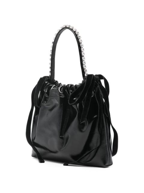 Jimmy Choo drawstring-fastening mini bag - Black