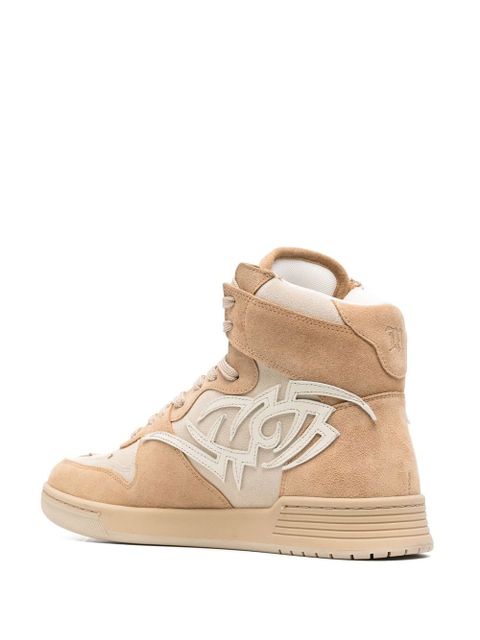 MISBHV panel-detail suede sneakers - Neutrals