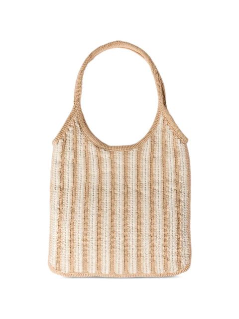 Miu Miu Ivy crochet bag - Neutrals - zdjęcie produktu nr 2