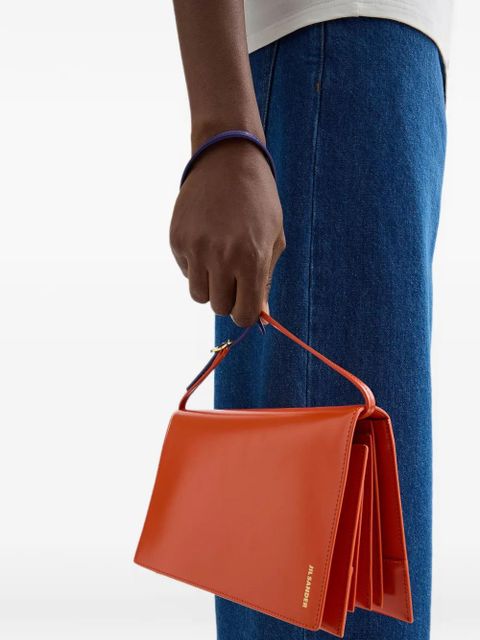 Jil Sander File small shoulder bag - Orange