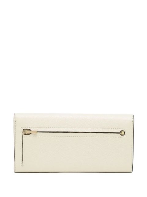 Mulberry Continental classic grain wallet - White