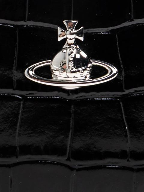 Vivienne Westwood embossed logo wallet - Black