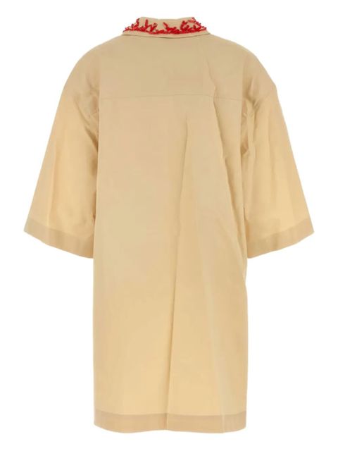 FENDI poplin mini dress - Yellow - zdjęcie produktu nr 2