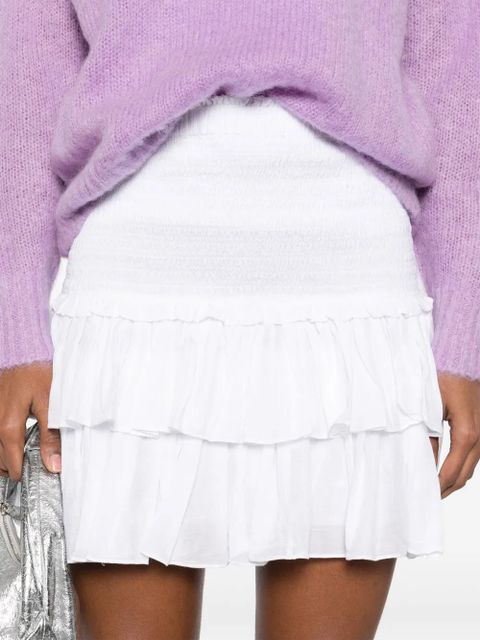 MARANT ÉTOILE Naomi mini skirt - White