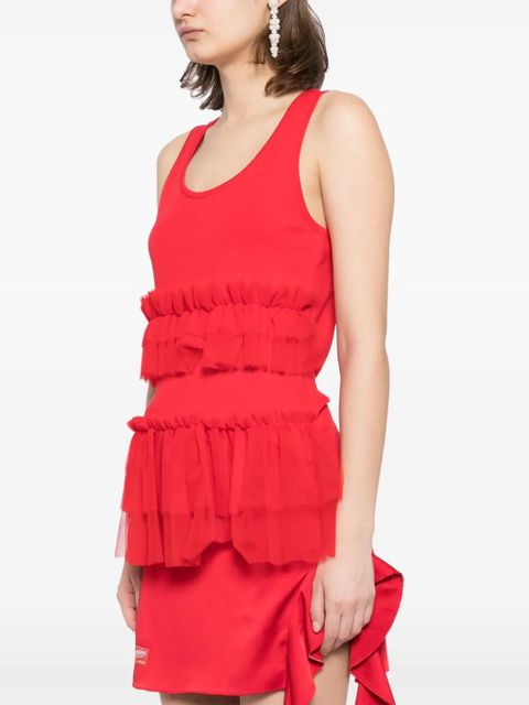 Simone Rocha sleeveless tank top - Red