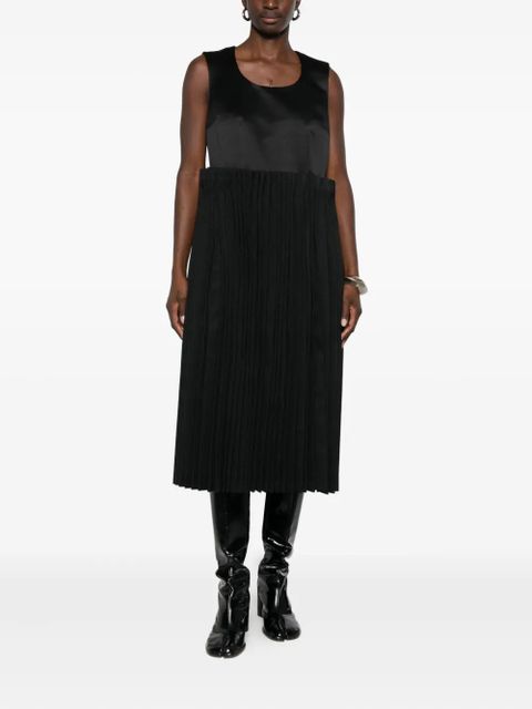 Comme Des Garçons pleated sleeveless dress - Black - zdjęcie produktu nr 2