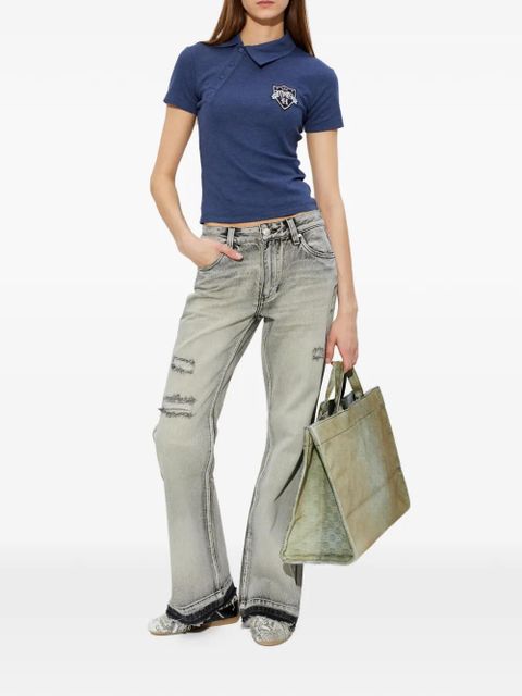 MISBHV distressed flared jeans - Grey - zdjęcie produktu nr 2