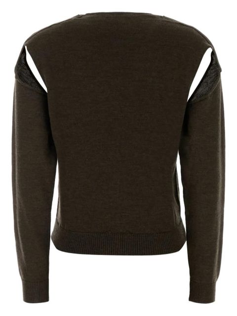 Gimaguas Coucou cutout cardigan - Brown - zdjęcie produktu nr 2