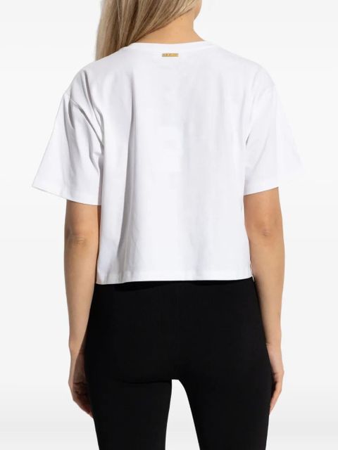 Michael Kors embroidered-logo t-shirt - White