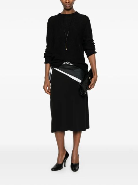 TOTEME open weave sweater - Black - zdjęcie produktu nr 2