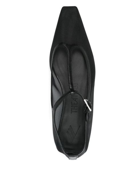 The Attico Juno ballet flats - Black