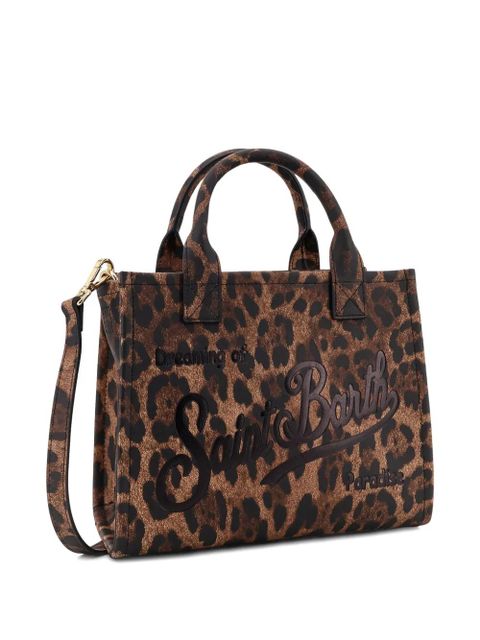 MC2 Saint Barth leopard-print shoulder bag - Brown