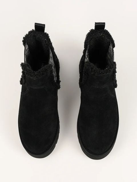 Karl Lagerfeld śniegowce SKYLAR kolor czarny KL48662