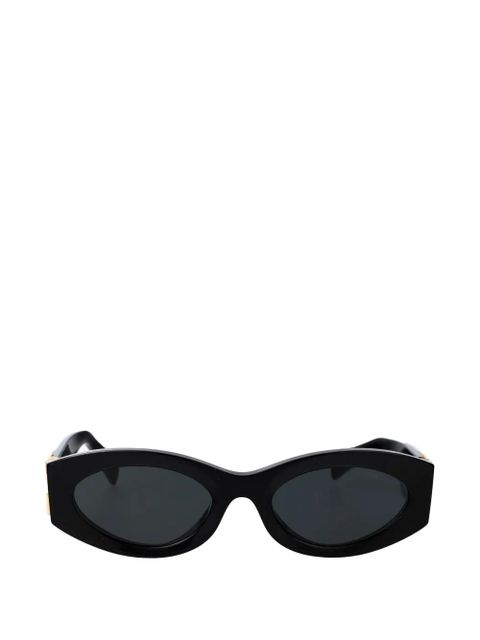Miu Miu oval-frame sunglasses - Black - zdjęcie produktu nr 1