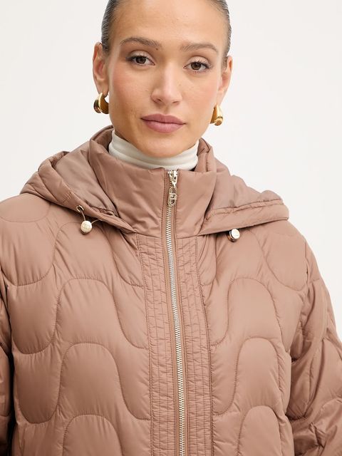 Liu Jo kurtka kolor brązowy TF5202.T9804