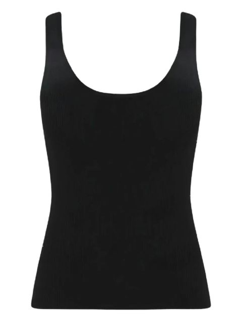 ZIMMERMANN ribbed scoup-neck tank top - Black - zdjęcie produktu nr 1