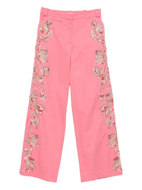 Christopher Esber straight-leg trousers - Pink - zdjęcie produktu nr 1