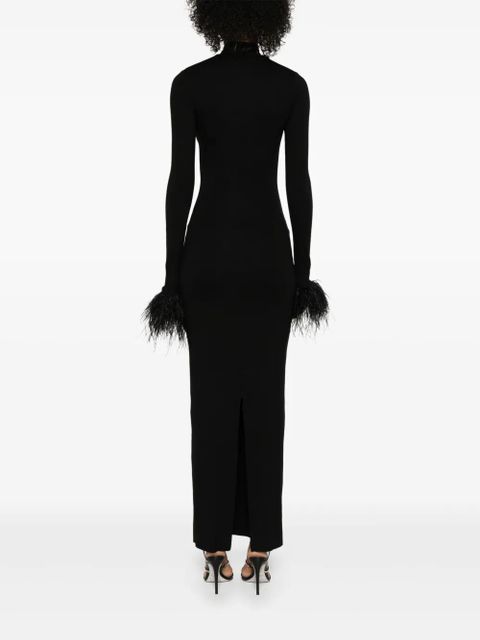 MANURÍ Luna maxi dress - Black