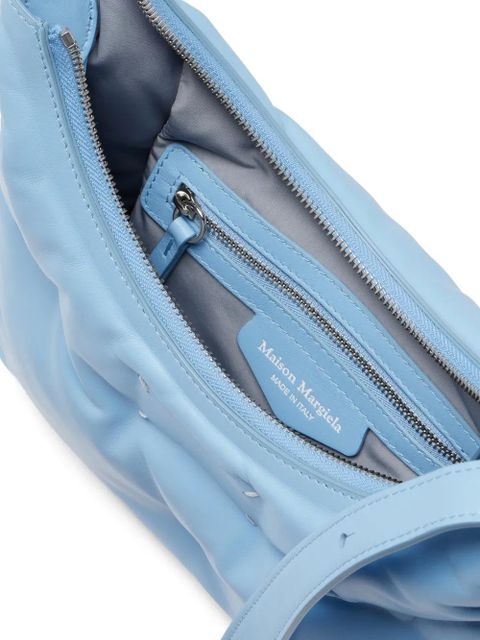 Maison Margiela small leather shoulder bag - Blue