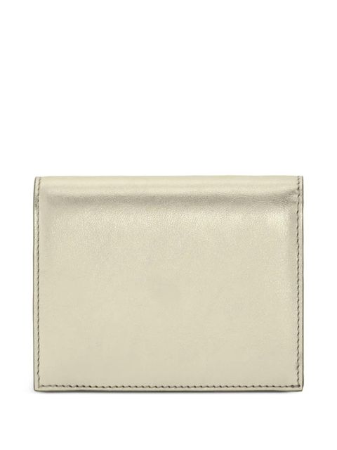 Ferragamo Gancini buckle compact wallet - Gold